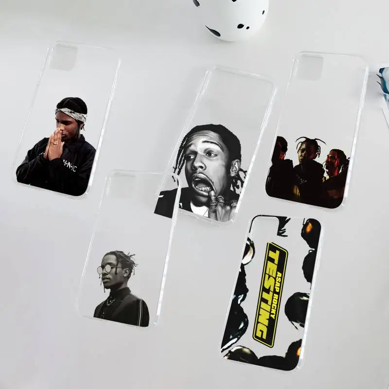 

Asap Rocky Phone Case Clear Transparent for iPhone 11 12 13 mini pro XS MAX 8 7 6 6S Plus X 5S SE XR 2020