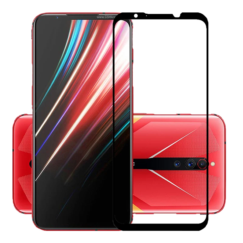 Защитная пленка на весь экран для ZTE Nubia Red Magic 5G Защита от царапин Закаленное