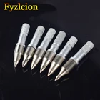 1224 шт. DIY аксессуары для стрельбы из лука 100гр наконечник стрелы + Алюминиевая Вставка для ID 6,2 мм углеродныйСтекловолоконный вал стрелы
