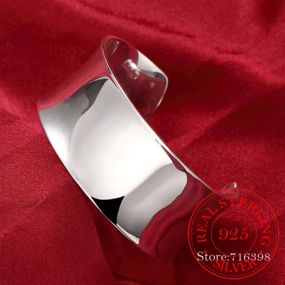 

Genuine 925 Sterling Silver Braided Bangles For Women Wedding Engagement Party European American Style Bracelet Jewelry