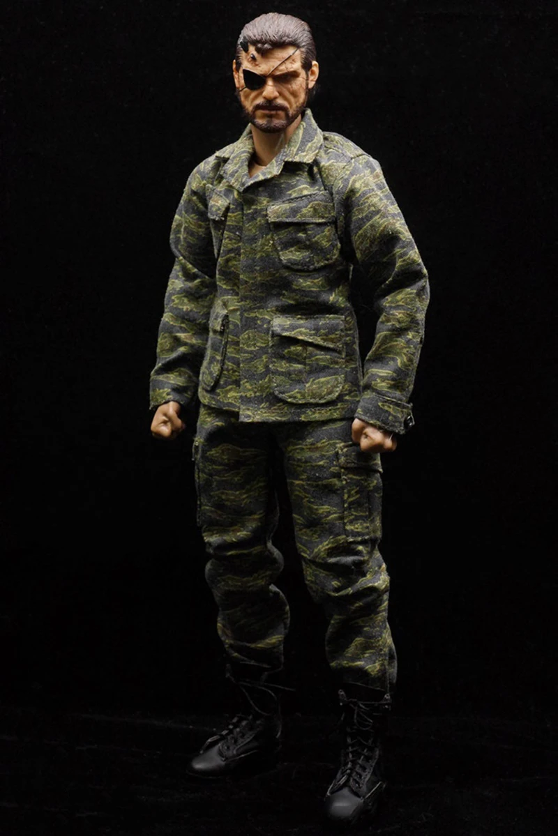 1/6 весы US войны во Вьетнаме узор боевая униформа Мужская одежда комплект для
