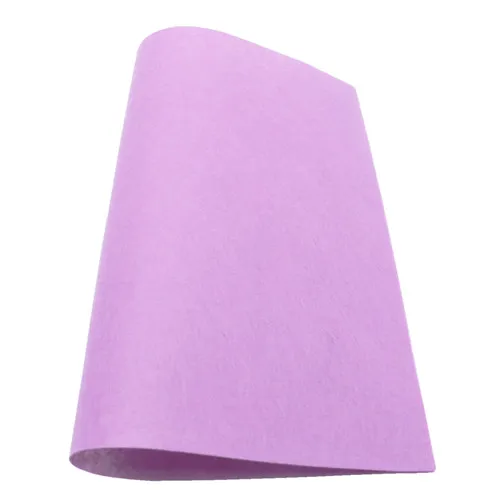 pink purple 1 шт. 40*50 см войлочная ткань DIY ремесло для детей ручной работы войлочные листья цветы шитье войлочная шерсть декорированная кукла рождественский скрапбук войлок - Цвет: pink purple