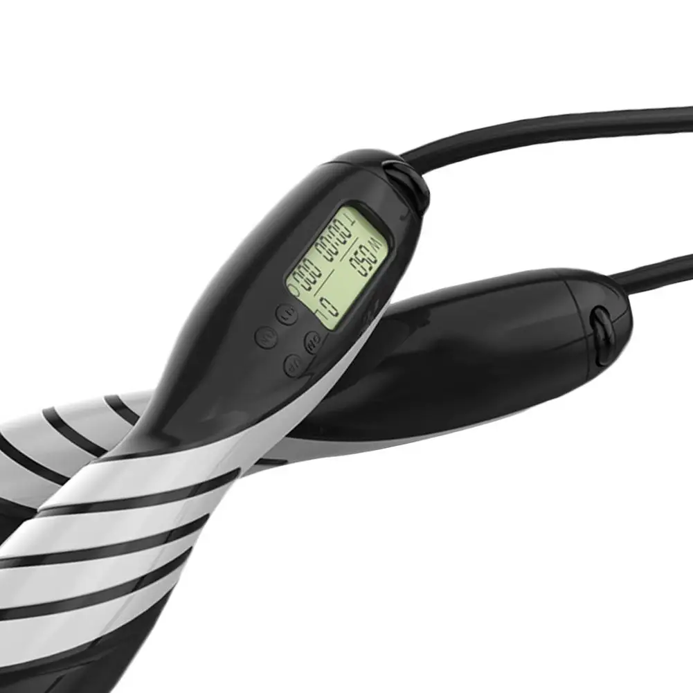 Смарт Bluetooth Скакалка Крест Fit цифровой счетчик калорий скорость скакалки для упражнений будильник установка веса