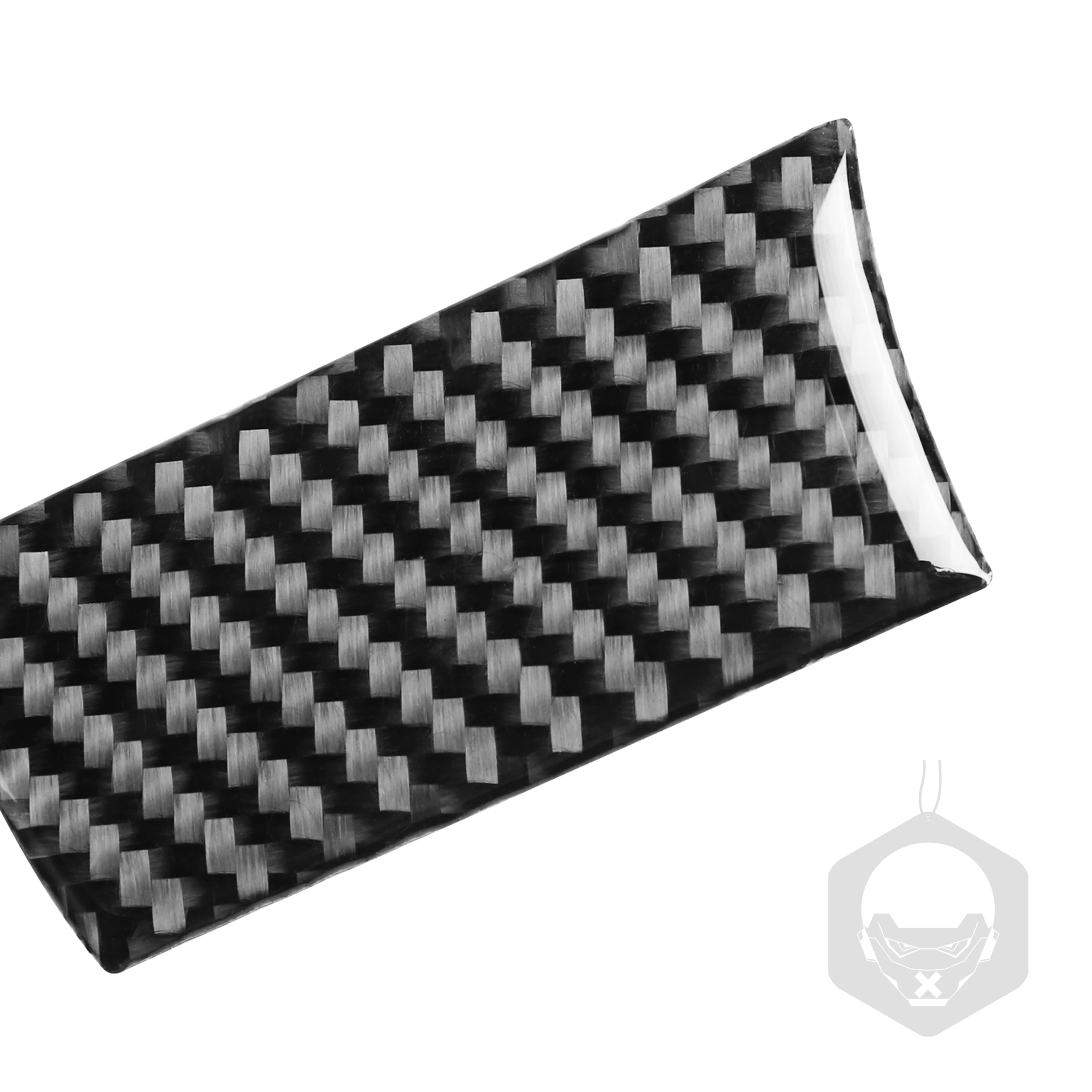 

Carbon Fiber For Dodge Challenger 2008-2010 Steering Wheel Button Accent Emblem Sticker Modified Cover Interior Car Accessories