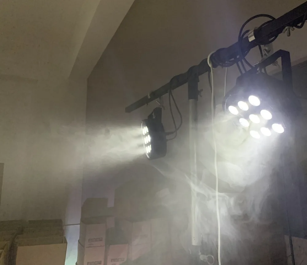 12 шт./Партия+ беспроводной пульт дистанционного управления светодиодный Par Light 9x12 Вт 4в1 светодиодный светильник сценических эффектов со сменой цвета RGBW Light