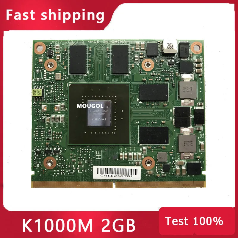 Видеокарта Quadro K1000M K1000 2GB Vga для ноутбука HP 8570W 8770W Dell M4700 M4800 Test 100%|Звуковые карты| |