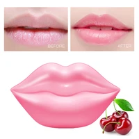 20pcs collagen lip gel mask hydrating pads remove dead skin repair chapped improve dry fade lip lines smooth skin lip patches