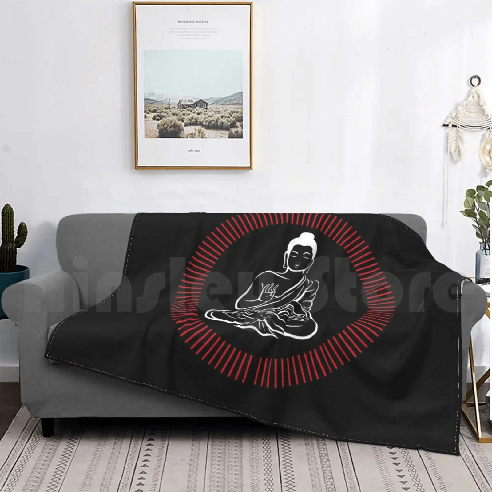 Blanket Buddha Gifts-Best Meditation Gifts-Home Meditation Decor-Buddhist-Bags-Mindfulness Gifts Hat