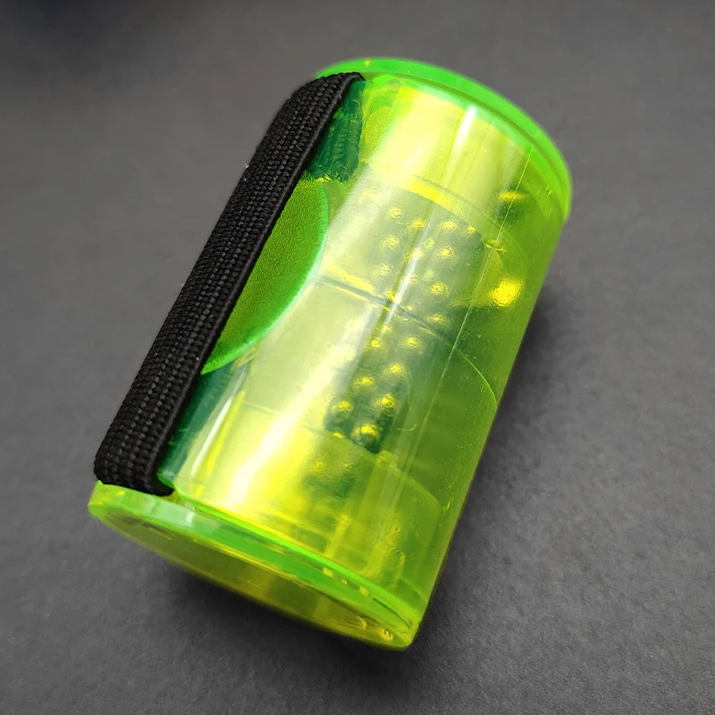 100 шт. Пластиковый шейкер для пальцев молоток ритм многоцветное кольцо на палец