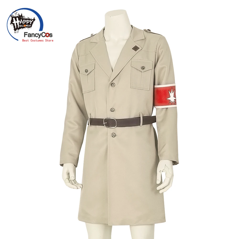 Куртка Эрена джейгера из аниме атака на Титанов жакет костюма в стиле милитари