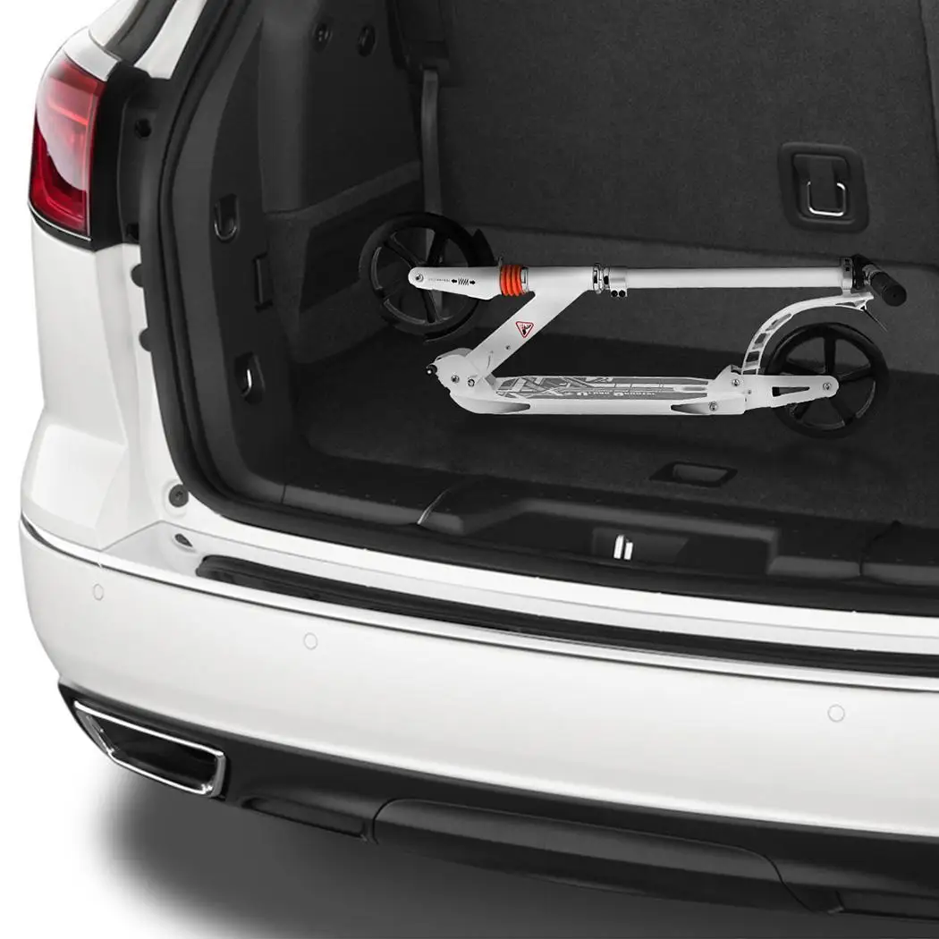 Взрослый Подросток складной самокат 2-х колесный Регулируемая Т на руль