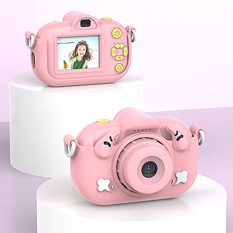 

New product fashion student high-definition digital mini children's card machine SLR cartoon toy camera photography electronics
