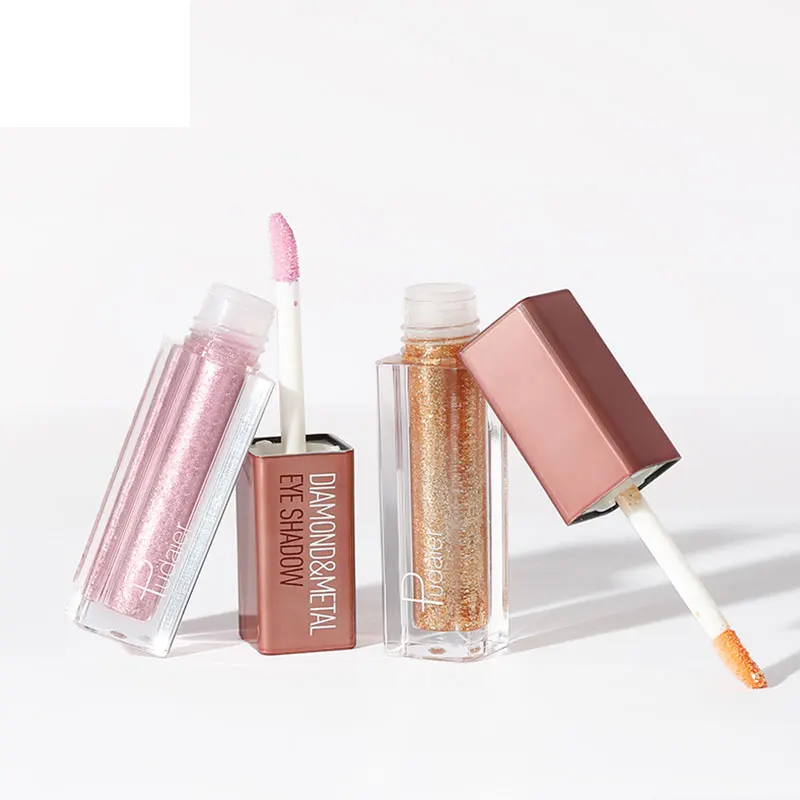 Бриллиантовые жидкие тени для век ежедневного и дикого блеска Пигмент Макияж