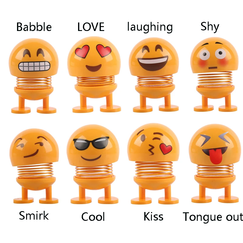 Украшения подвижная голова Кид куклы милый мультяшный Забавный декор для