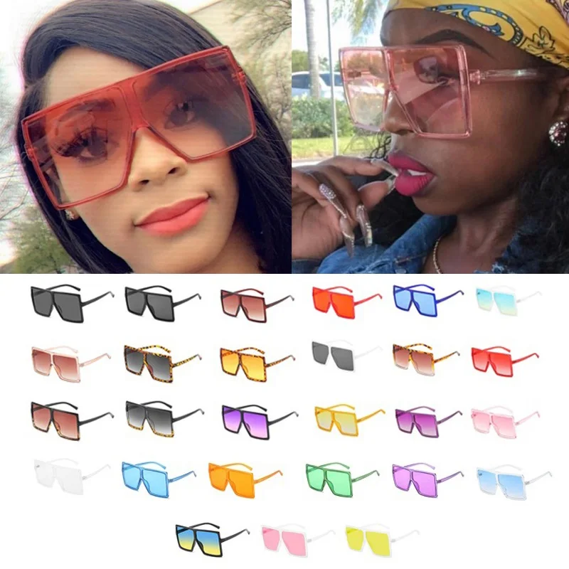 Оптовая продажа 30 смешанных цветов цельные яркие цвета солнцезащитные очки для