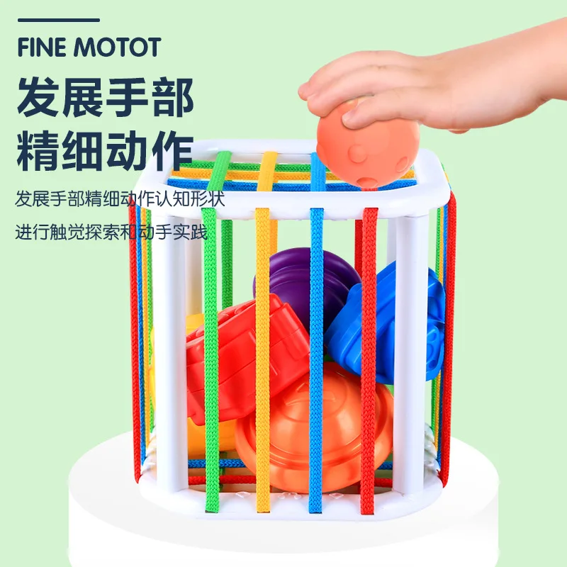 Кубическая игрушка многоцветный пластиковый кубик для обучения Настольная