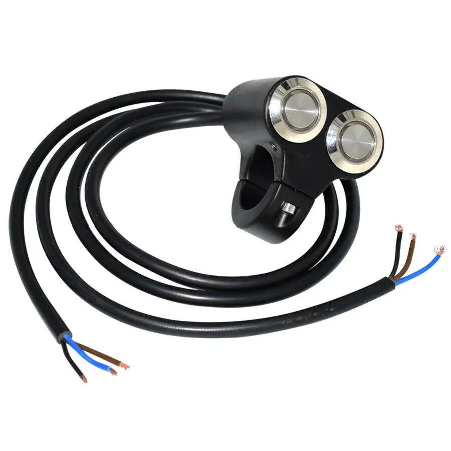 

Universal Handlebar Switch Motorcycle Aluminum Alloy Manual Switch Button