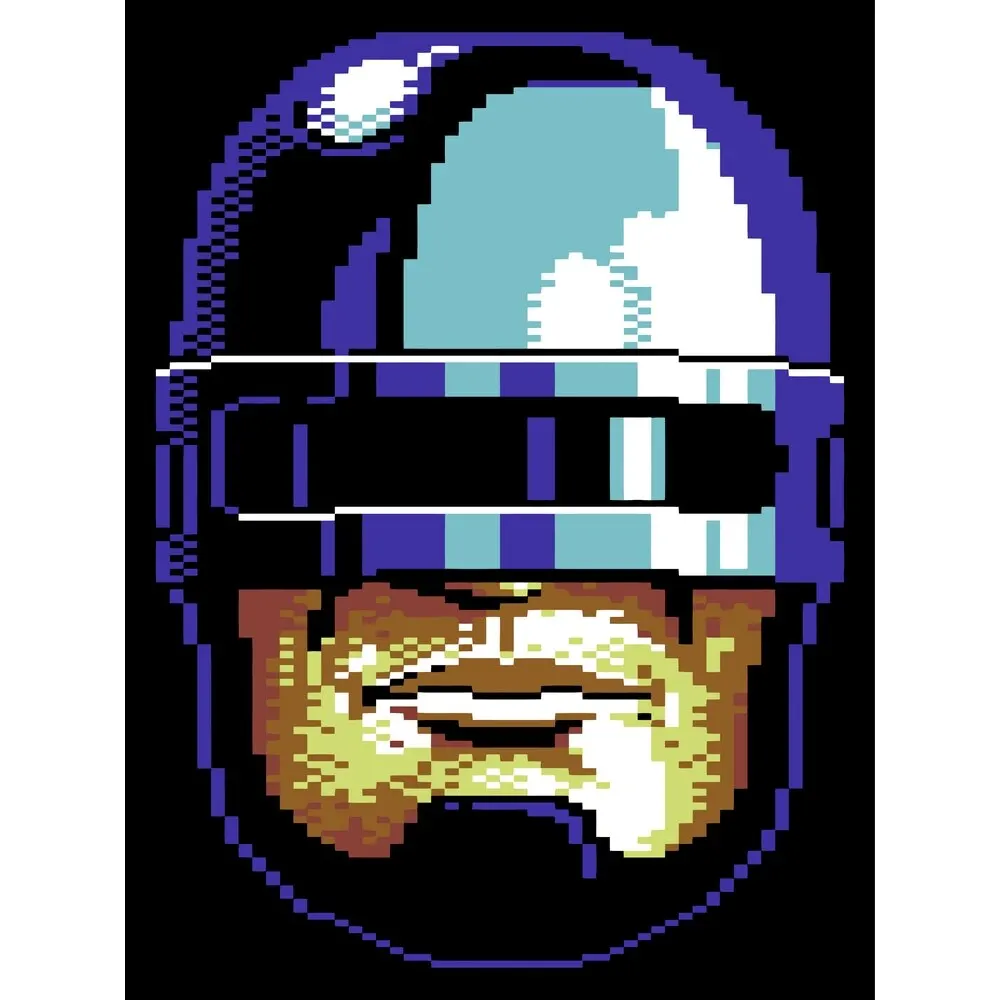 Картина по номерам на холсте рисование RoboCop - 2 30X40 | Дом и сад