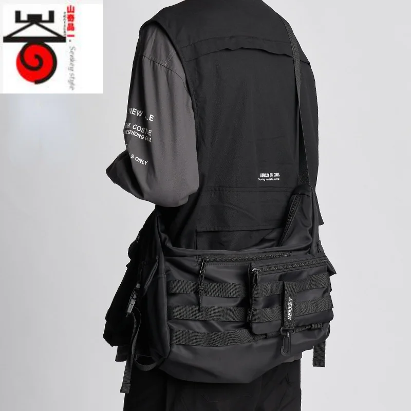 Японская Модная брендовая сумка-мессенджер Ins на одно плечо уличная трендовая