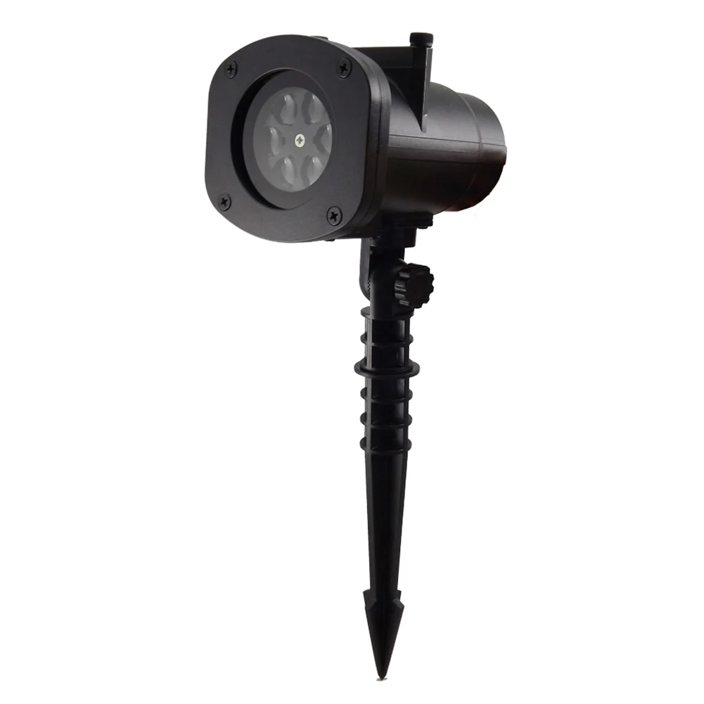 Новинка 2019 12 узоров ландшафтный проектор светодиодная Рождественская садовая