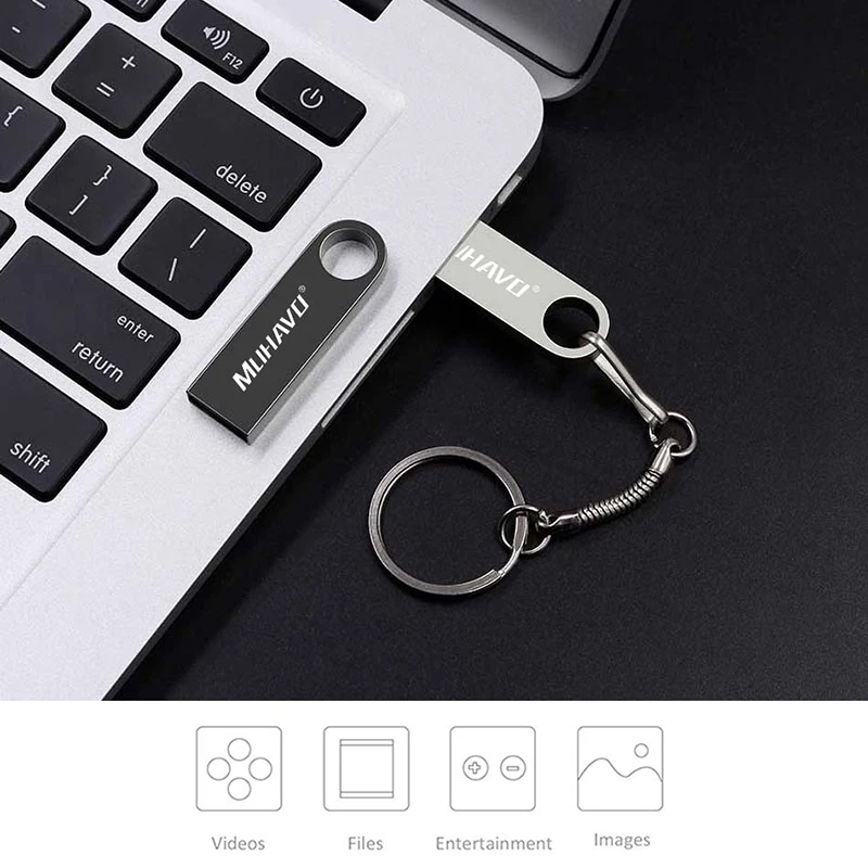 Ручка-накопитель 64 ГБ 32 usb флеш-накопитель 128 16 металлическая флешка 8 4 Гб память