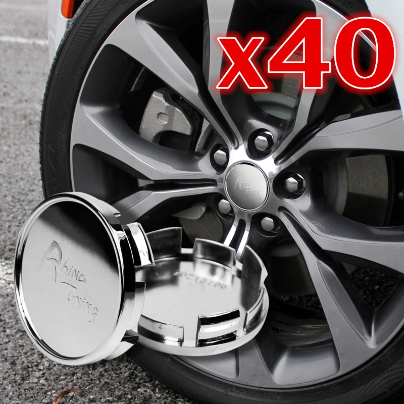 

40Pcs Custom Logo Wheel Center Cap Rim Badge Holder 63mm for 1LB77DD5AC 1LB77SZ0AC 1LB77DX8AC 1LB77RXFAB Wheel Accessories