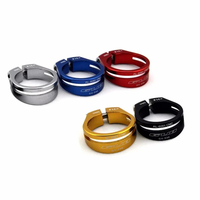 

GUB 530 Bicycle Seat Post Clamp Parts Ultra light 15g 31.8mm Seatpost Clamping For MTB roadbike 27.2mm seat post