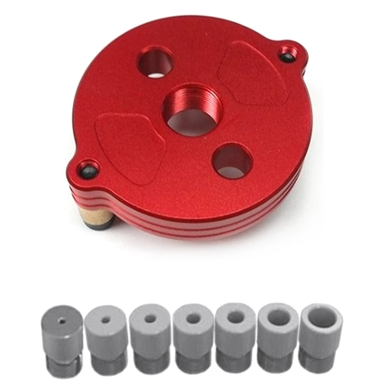 

GTBL Woodworking Pocket Hole Jig 2/3/4/5/6/8/10mm Self-Centering Vertical Doweling Jig Drill Guide Locator Hole Puncher Tools