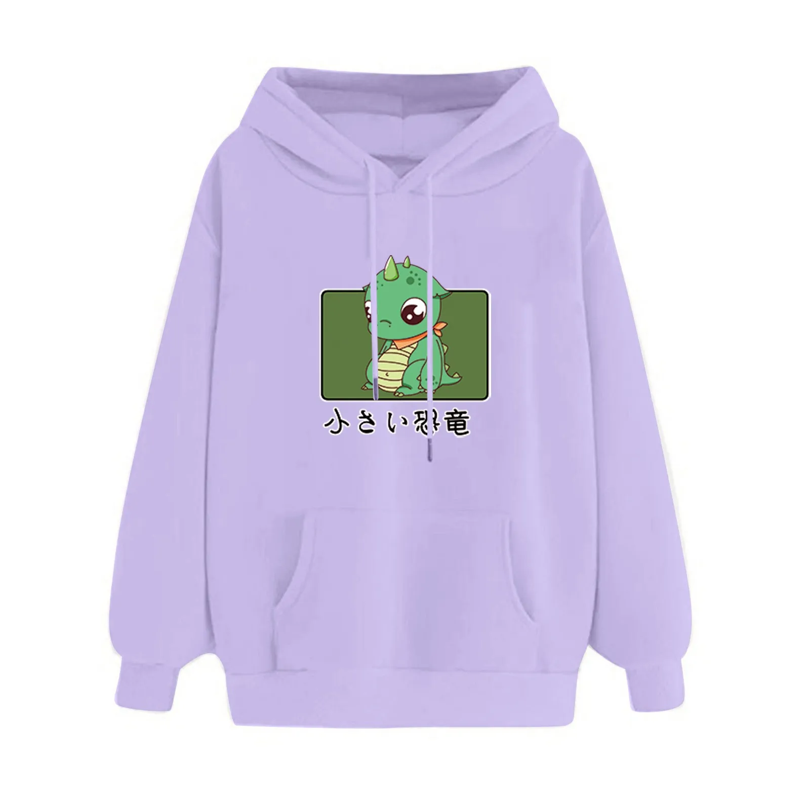 High Quality Hoodies print Kangaroo Pocket Sweatshirts Hooded Harajuku winter Casual Vintage Korean Pullovers Women sweetshirts
