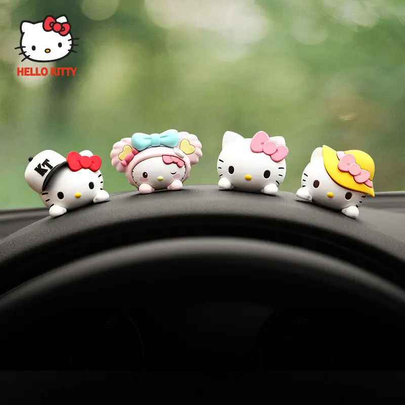 

Hello Kitty Car Decoration Cartoon Cute Center Console Decoration Car Interior Decoration Small Decoration