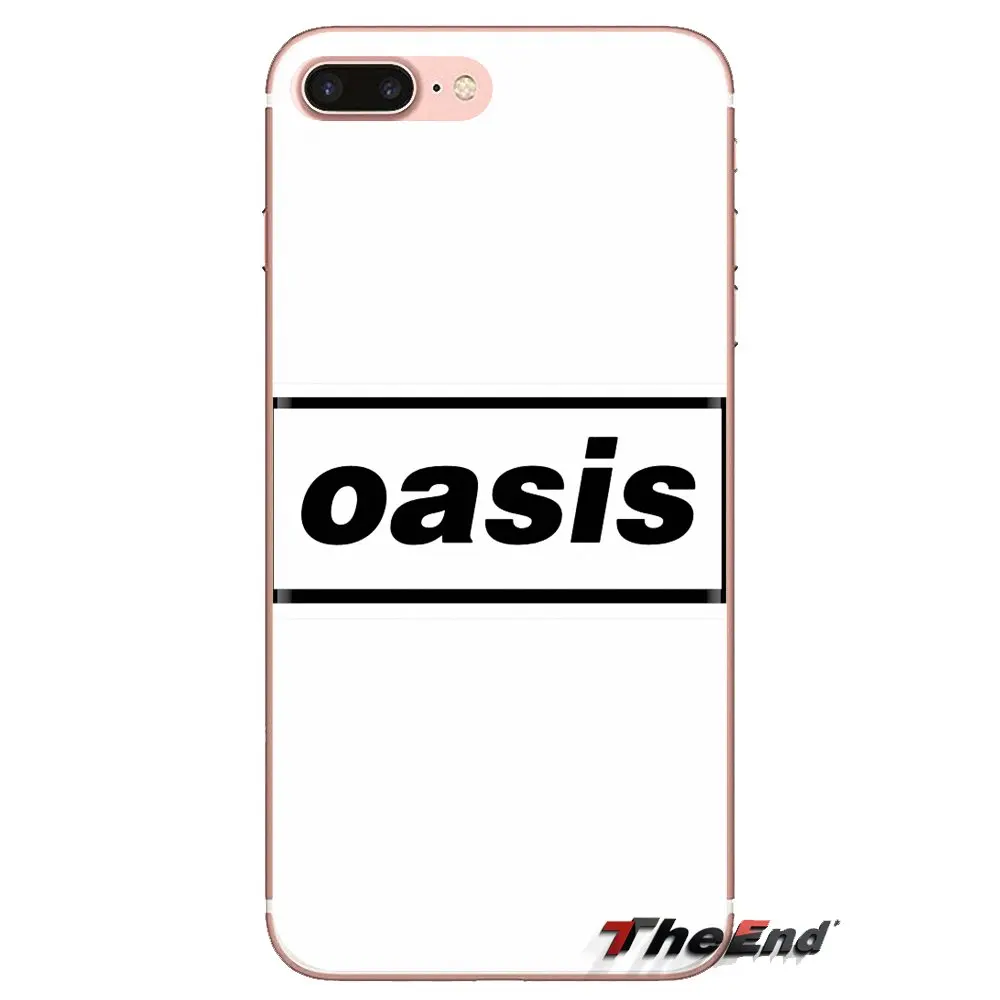 Для samsung Galaxy S2 S3 S4 S5 MINI S6 S7 edge S8 S9 Plus Note 2 3 4 5 8 Coque Fundas Oasis rock Band прозрачный мягкий чехол