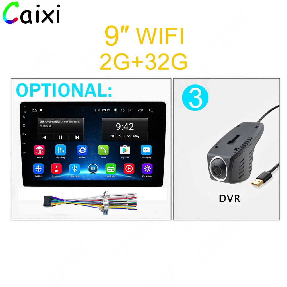 Cx-9232-DVR 9/10 дюймов 32G R0M 2 din автомобиль Android 8,1 Радио мультимедийный плеер для Nissan Toyota i Kia Volkswagen Suzuk Hyunda Renault Honda - Цвет: Cx-9232-DVR
