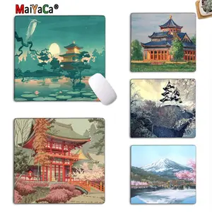 MaiYaCa простой дизайн в японском стиле Искусство Японский коврик для мыши геймерские коврики Гладкий коврик для письма настольные компьютеры...