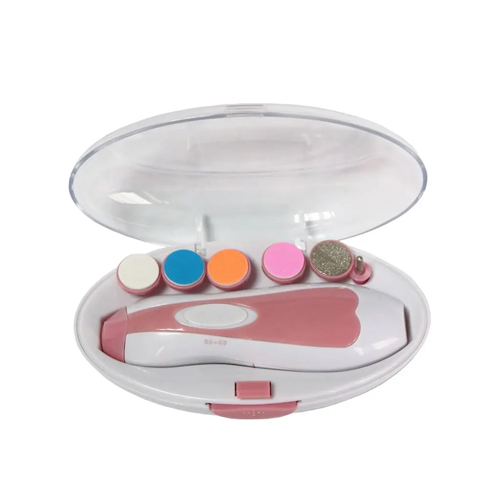 

Electric Baby Nail File Clippers Toes Fingernail Cutter Trimmer Manicure Tool Baby Care Accessories Kits