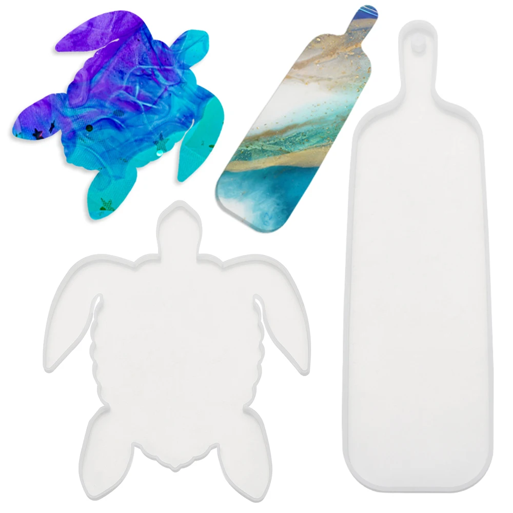 Силиконовая смола в виде морской волны 1 шт. подставка форма Сервировочная доска