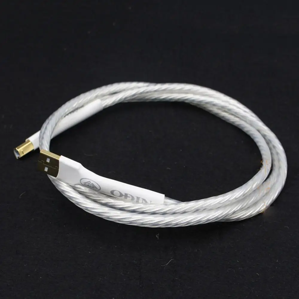 Thouliess один шт. Hifi Odin Интерконнект USB A to B аудиокабель с позолоченным цифровым типом.