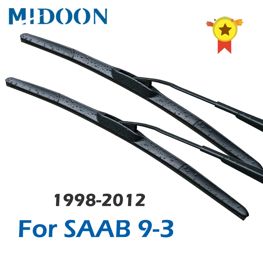 Щетки стеклоочистителя MIDOON для SAAB 9-3 Mk3 Fit Pinch Tab Arms модель 1998-2012 гг. | Автомобили и