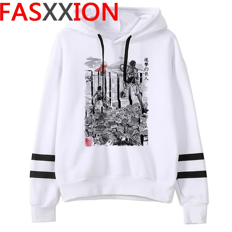 

Мужская толстовка с капюшоном «атака на Титанов», уличная одежда оверсайз, корейский стиль, размера плюс