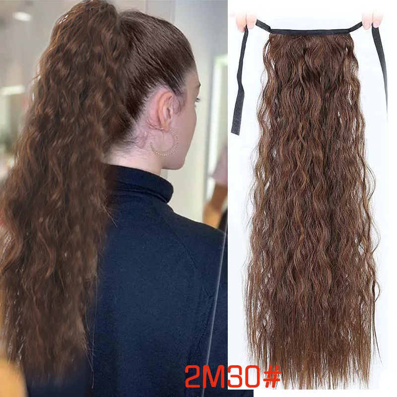 Xnaira Synthetic Drawstring Ponytail Long Afro Kinky Curly Pony Tail Natural Fake Clip In Hair Extensions Heat Resistant Fiber | Шиньоны и