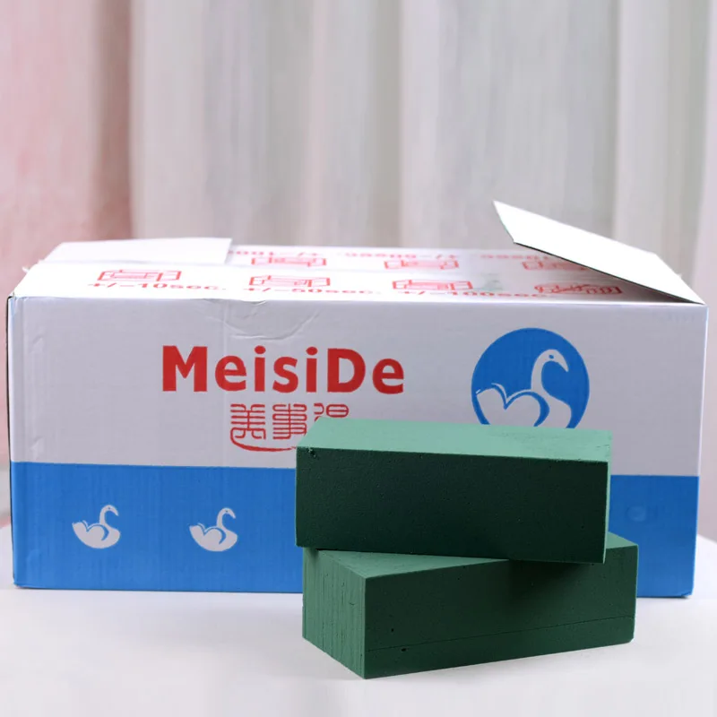 10 шт. портбукетницы блоки Кирпич цветок держатель цветочный пенополистирол