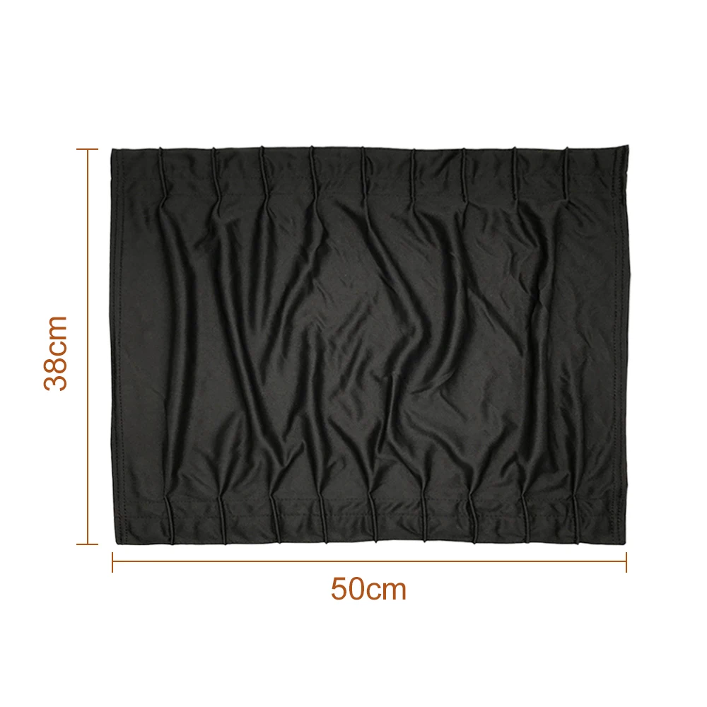 

1pair Car Window Sun Shade Side Window Sunshade Front Rear Privacy Curtain Anti-uv Visor Window Sunshad Car Accessories 50*39cm