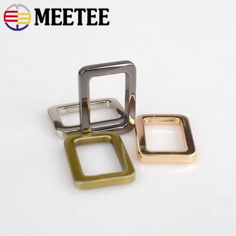 Металлические застежки для сумок Meetee 5/10 шт. регулируемые пряжки ремня рюкзака