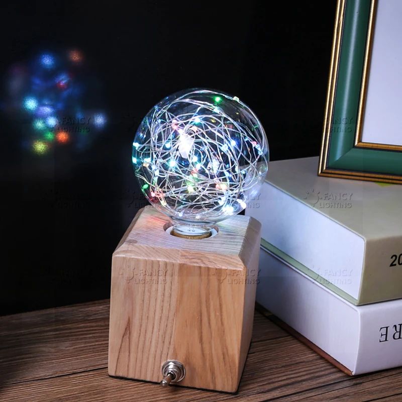 Светодиодная лампа E27 RGB светодиодная 110В 220В светильник щение для