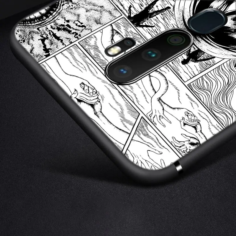 

Japanese comic Tomie For OPPO Reno 5 4Z 4SE 4F 4 3 ACE 2F 2Z 2 Z 10X zoom A PRO Plus Lite 5G 4G Black Soft Phone Case