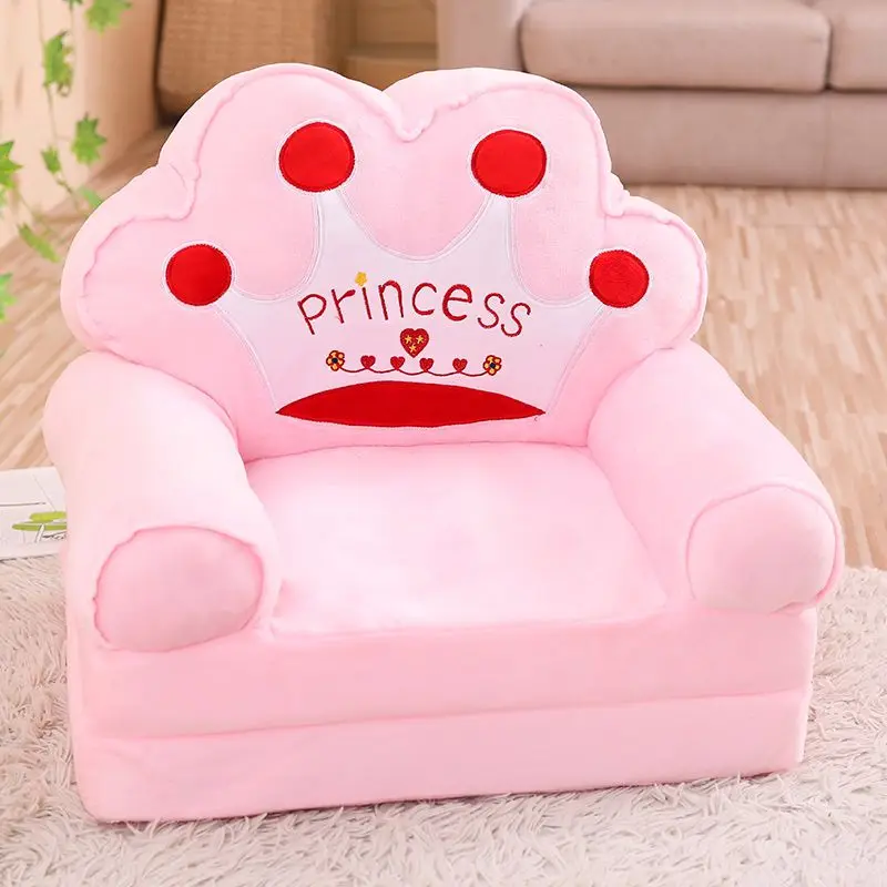 

Children's small sofa cartoon seat girl boy princess baby sofa chair stool lazy tatami single cushion child gift