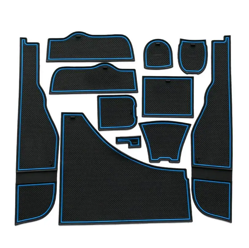 11 шт. автомобильные Нескользящие подкладки для салона автомобиля Mercedes Benz GLA200/220/260