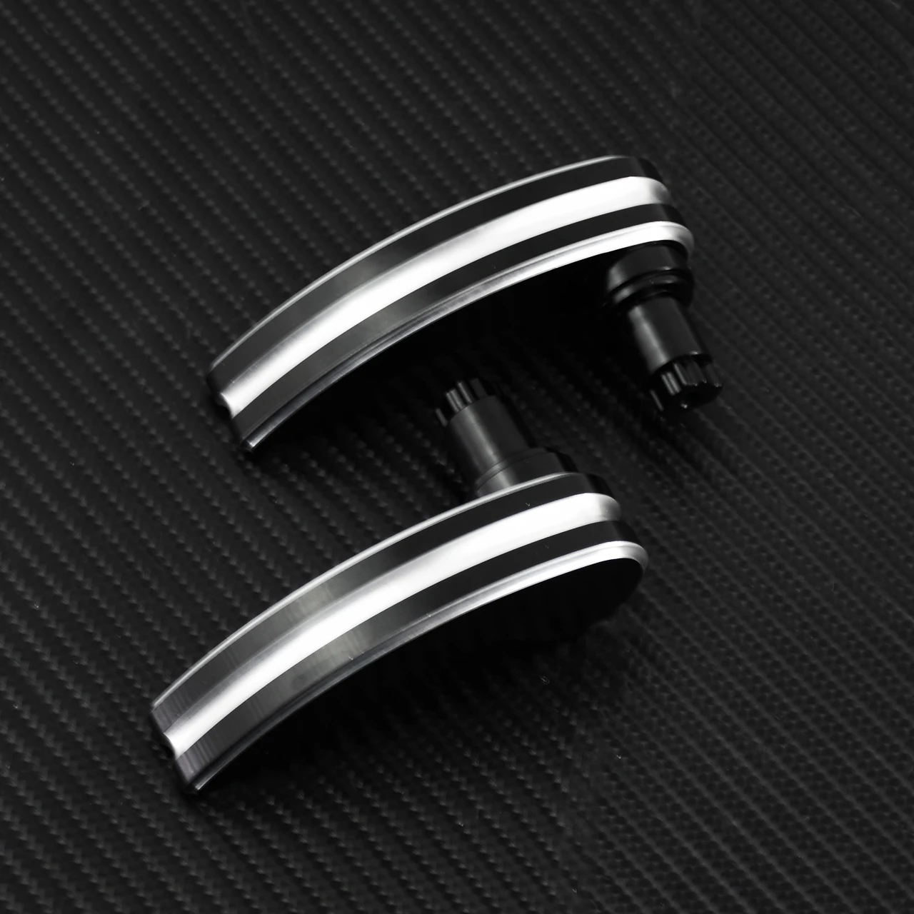 Motorcycle CNC Saddlebag Lid Lifter Black/Chrome Billet Aluminum For Harley Touring Electra Street Glide FLHR FLTRX 2014-Up | Автомобили и