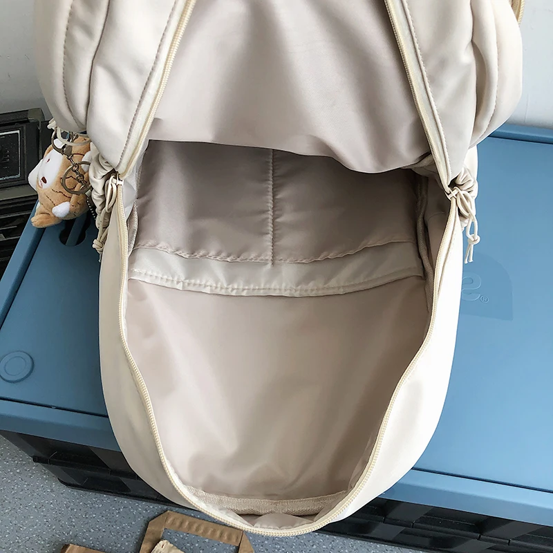 

JOYPESSIE Women Backpack High-capacity Waterproof Nylon School Bag for Teenager Black Laptop Mochila Fashion Men Travel Rucksack