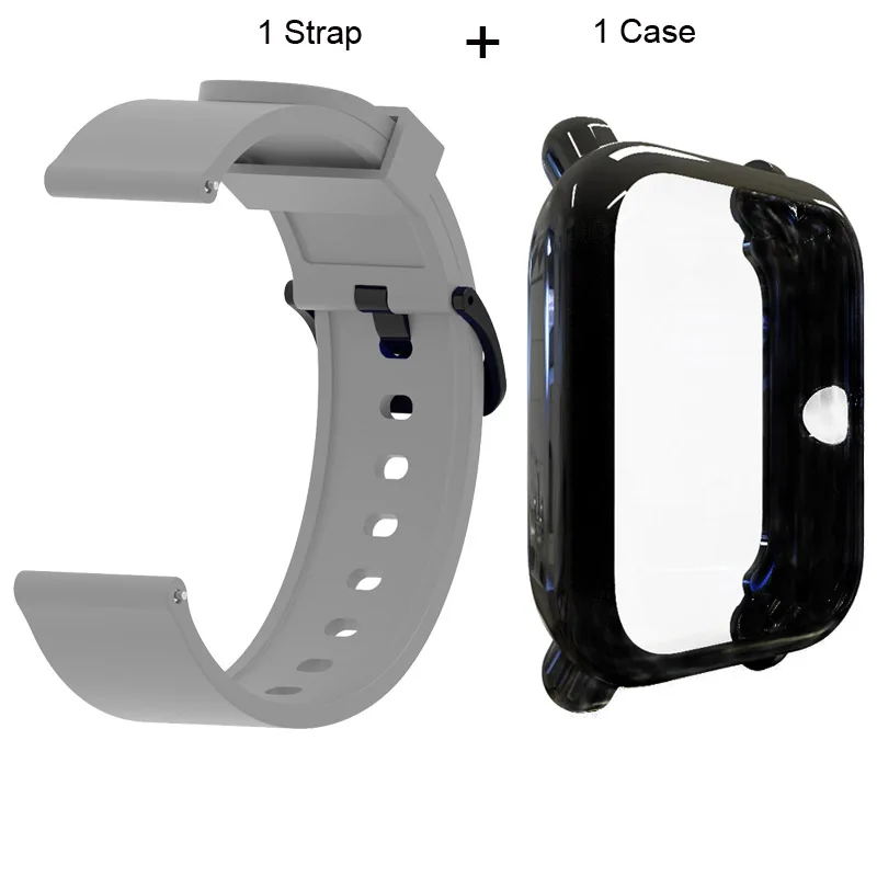 Amazfit Bip Bracelet Protector Case For Xiaomi Huami Lite Watchband Soft Silicone Watchstrap Screen Protective |