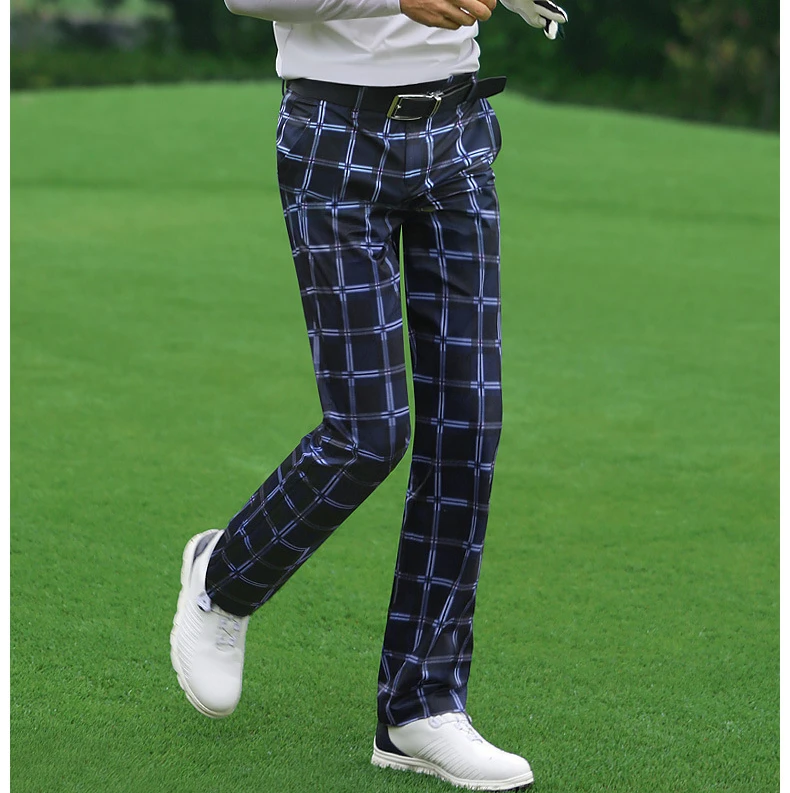 

PGM мужские водонепроницаемые штаны для гольфа мужская ветровка спортивные штаны Мужская быстросохнущая одежда для гольфа мужские клетчаты...